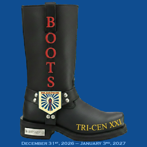 TRI-CEN XXI: BOOTS logo