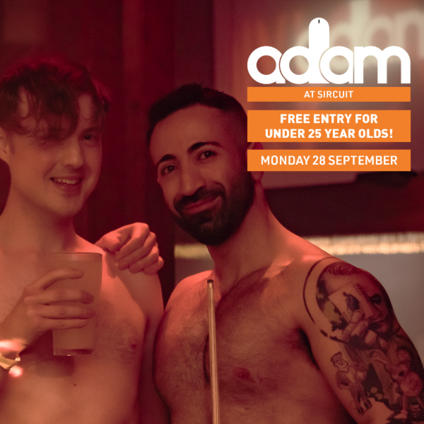 ADAM - Free Entry for Under 25 Year Olds! logo